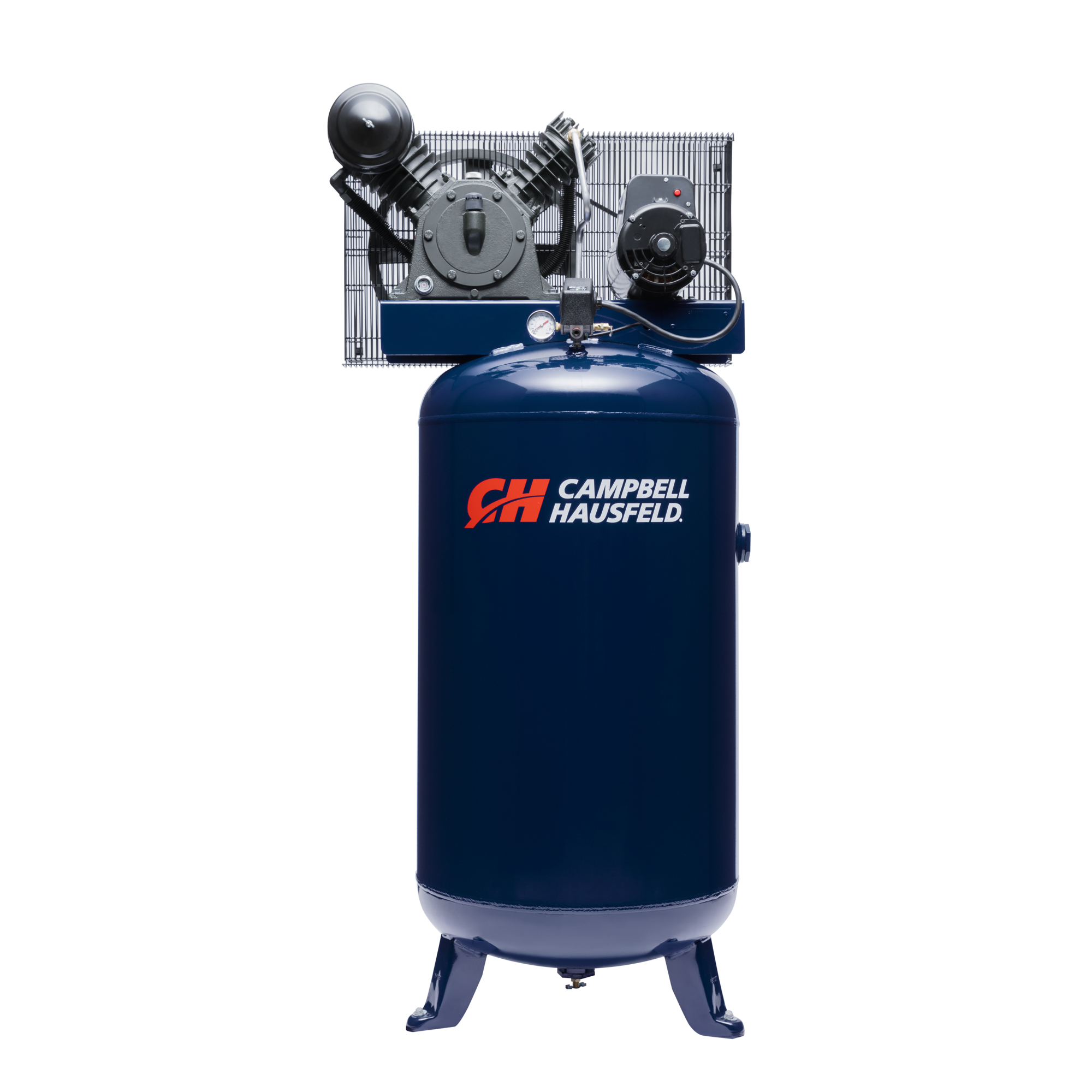 Campbell Hausfeld Vertical Stationary Electric Air Compressor, 80 Gallon, 5HP, 1 Phase, Model# HS5180